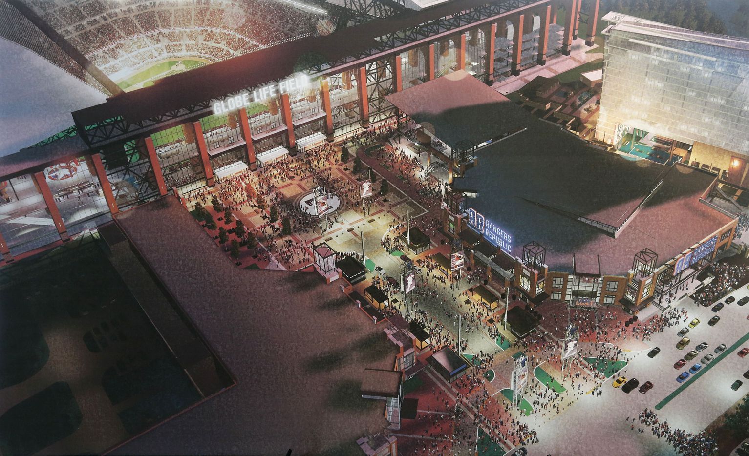 Latest Renderings of the New Globe Life Field – NBC 5 Dallas-Fort Worth