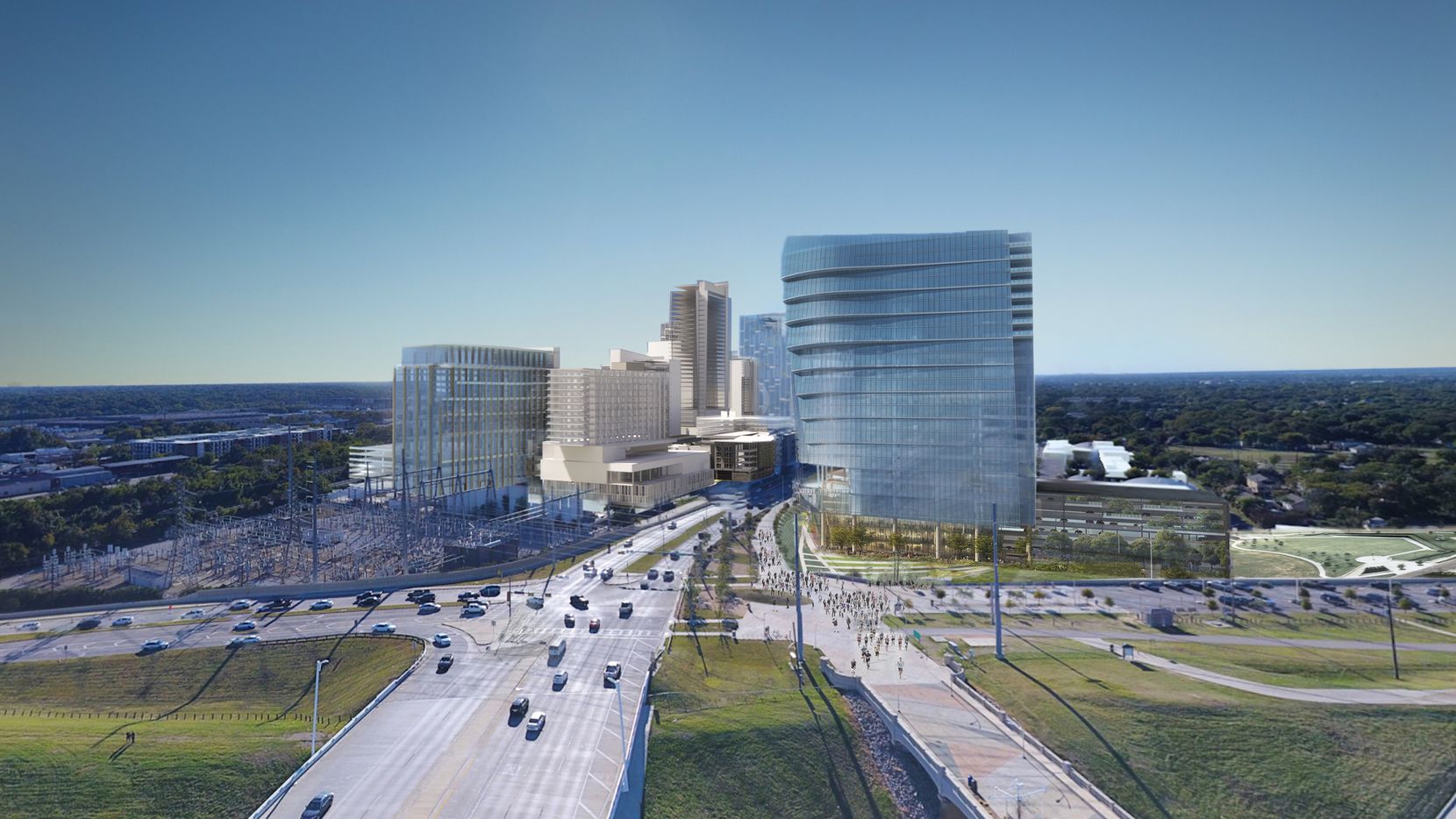 Two office buildings and a hotel are on the drawing boards for West Dallas' Trinity Groves...