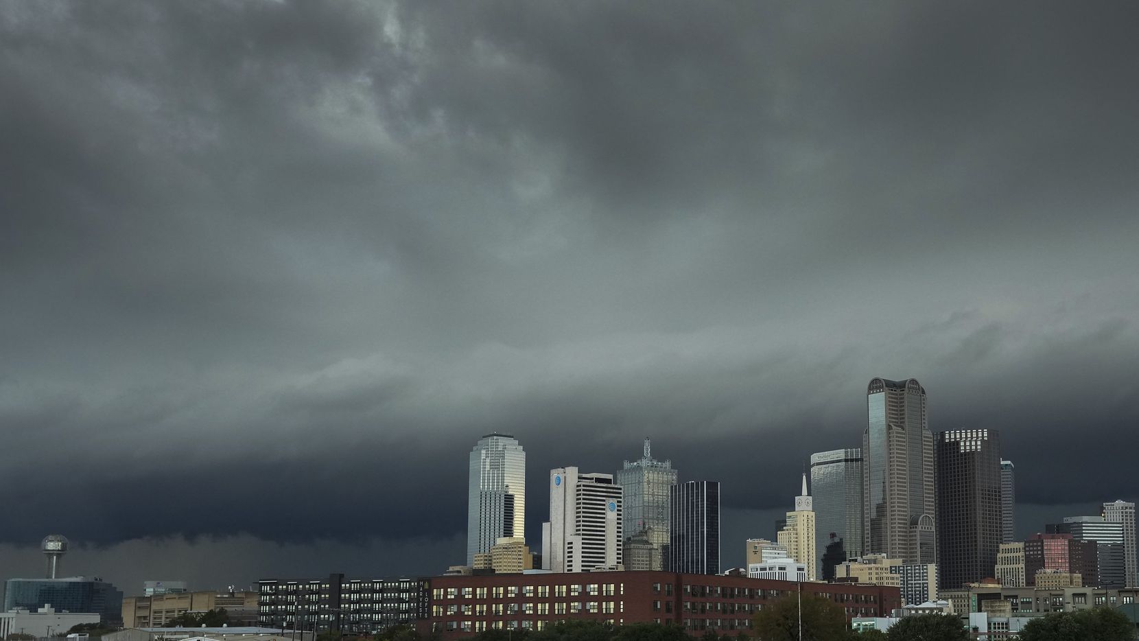 Major US cities set for damaging winds, large hail and tornadoes TOMORROW  as shocking video shows twister touching down