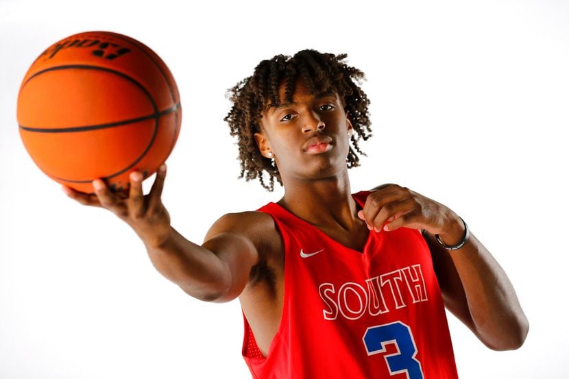 South Garland junior Tyrese Maxey is the 2018 Dallas Morning News boys basketball player of...
