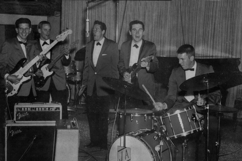 The Nightcaps, from left: Mario Daboub, Gene Haufler, Billy Joe Shine, David Swartz, Jack...