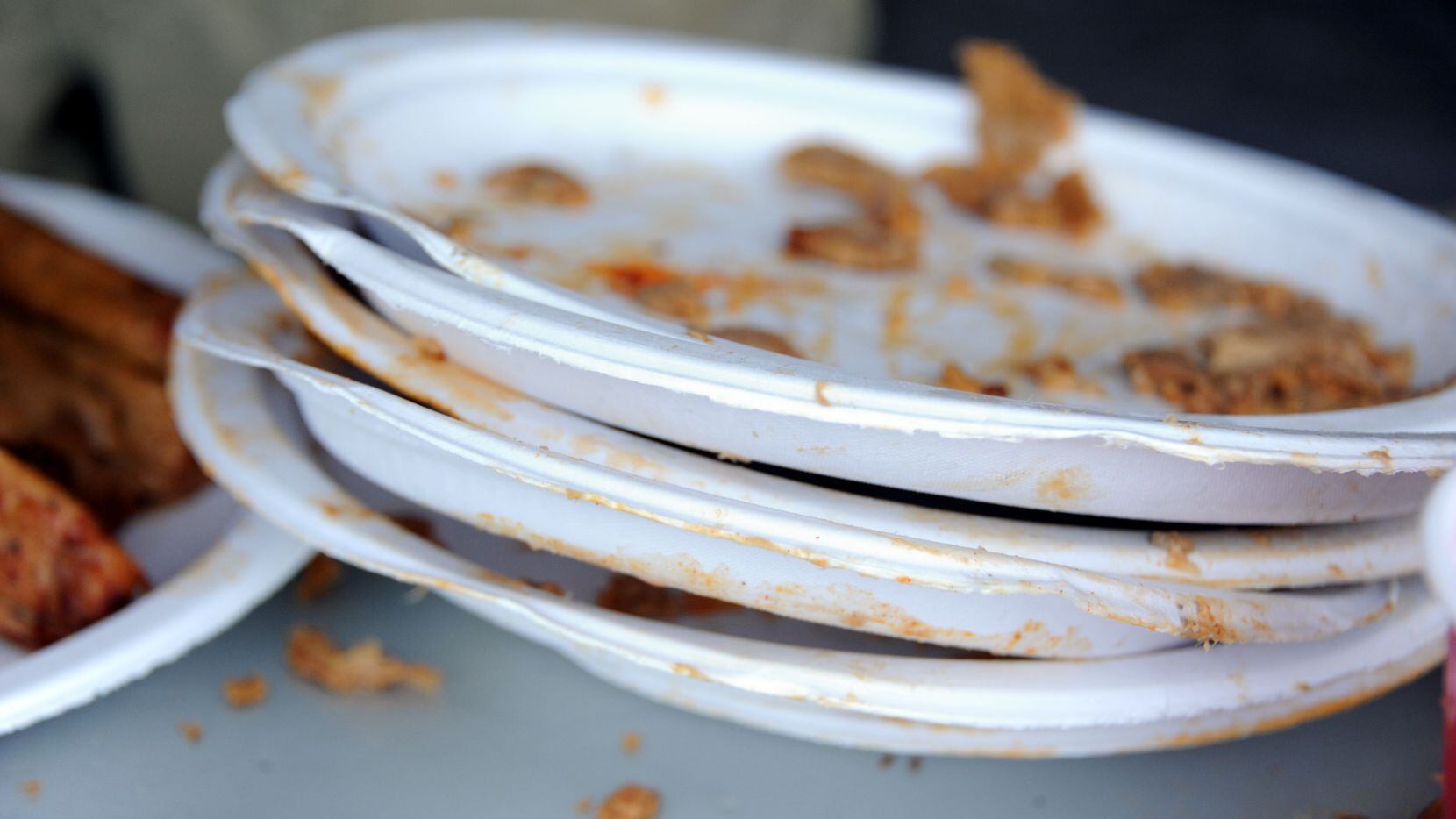 This is a stack of empty plates because Dallas came up empty in Esquire's list of best new...