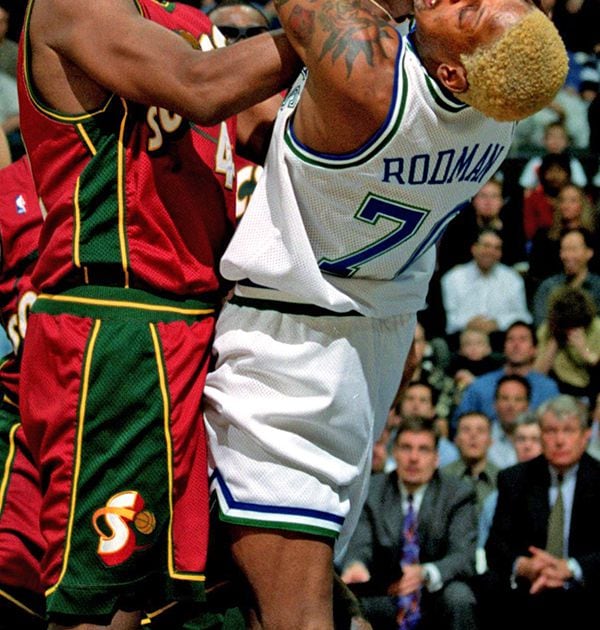 Career in a Year photos 2000: Dennis Rodman debuts with the Mavericks