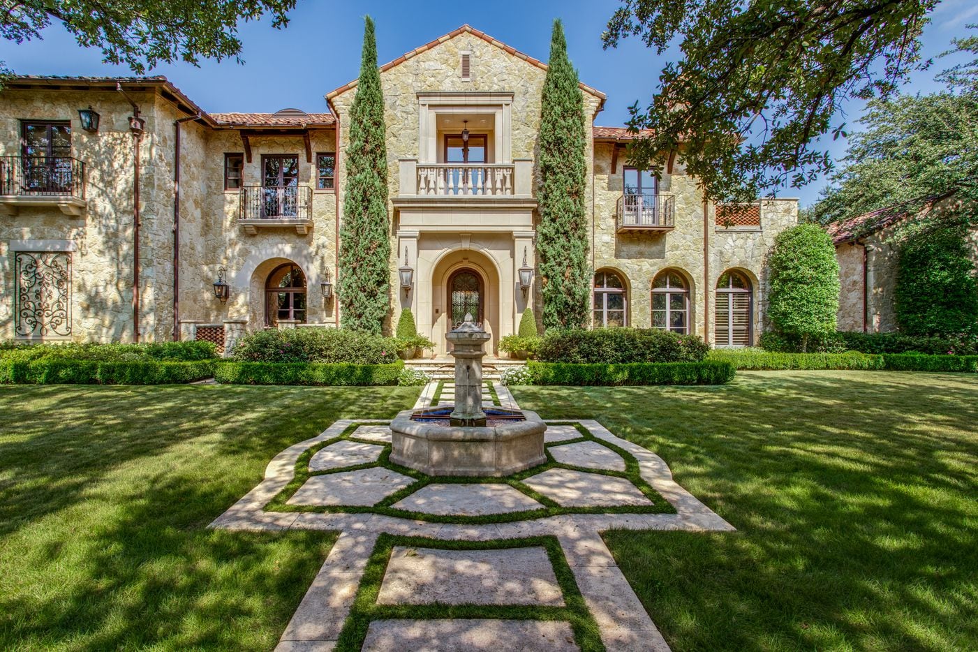 Take a look at the Tuscan style home at 5335 Meaders Lane in Dallas, TX.