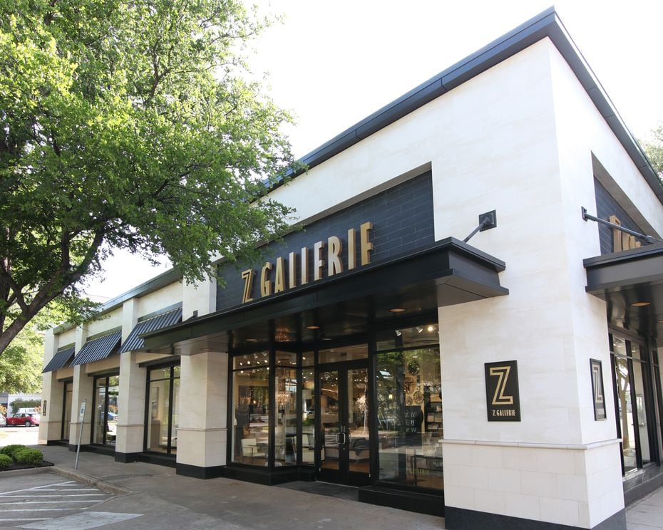 The former Z Gallerie store at 4600 McKinney Avenue on the corner of Knox Street. The location didn't reopen after temporarily closing in 2020 during the pandemic.