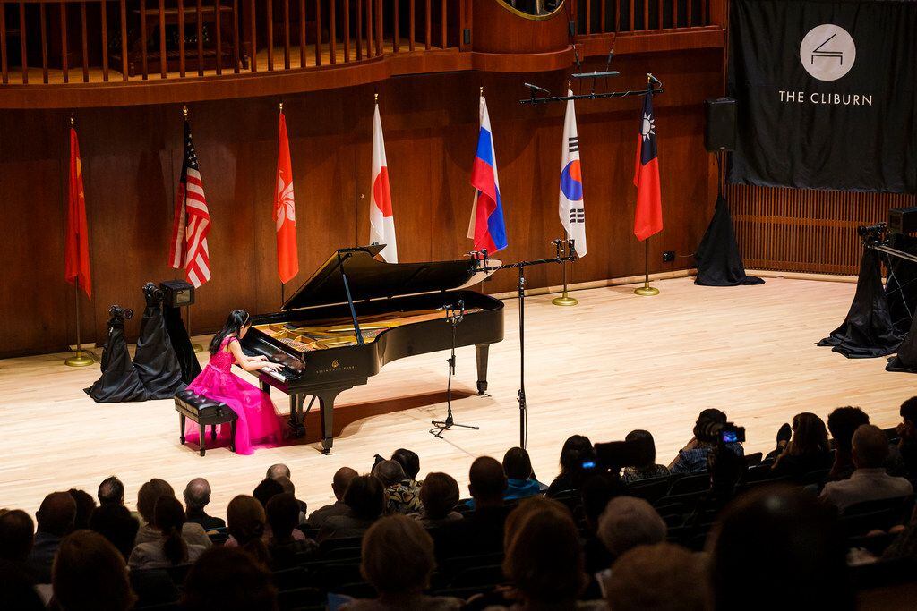 Naomi Yamaguchi performs during the quarterfinals of the Cliburn Junior International Piano...