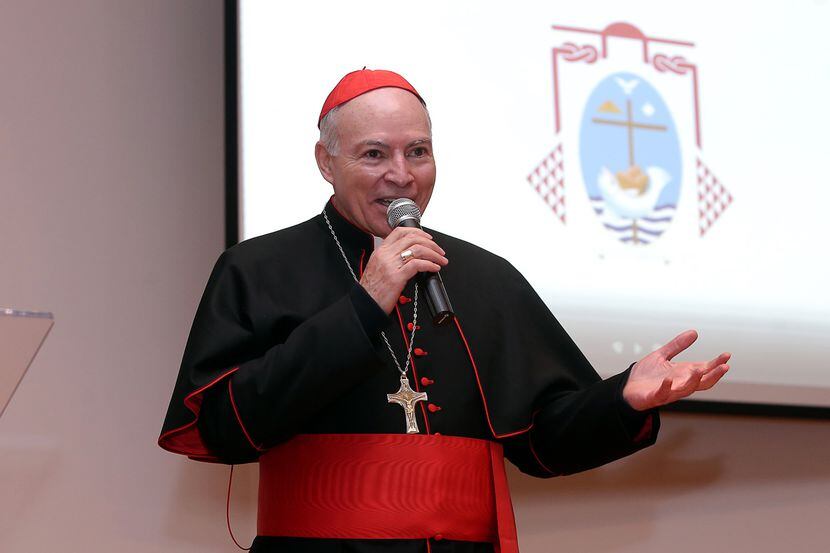 El cardenal Carlos Aguiar. AGENCIA REFORMA
