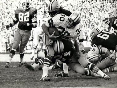 Dallas Cowboys vs. Green Bay Packers (34) on New Year's Day, 1967, at the Cotton Bowl. The...