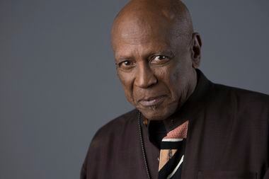 FILE - Louis Gossett Jr. poses for a portrait in New York to promote the release of "Roots:...