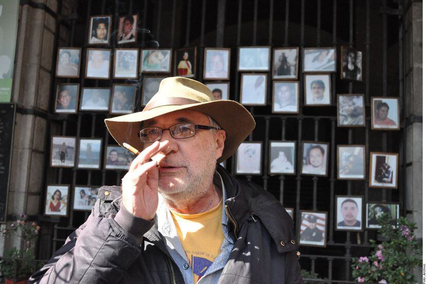 El activista Javier Sicilia en una foto de archivo