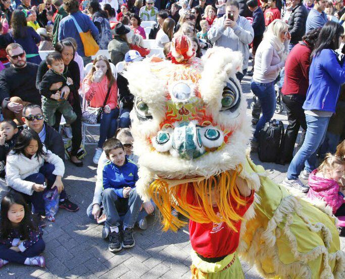 Chinese New Year Festival in downtown Dallas