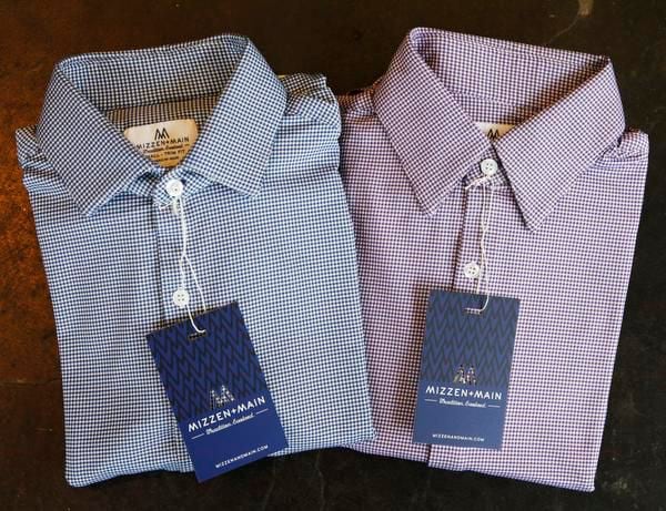 
Mizzen+Main dress shirts for men are sold online and in boutiques, including Warehaus in...
