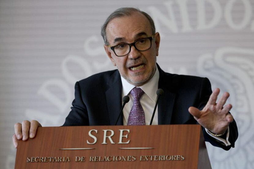 Carlos Sada Solana asumió sus funciones como embajador de México en Washington. (AP/EDUARDO...