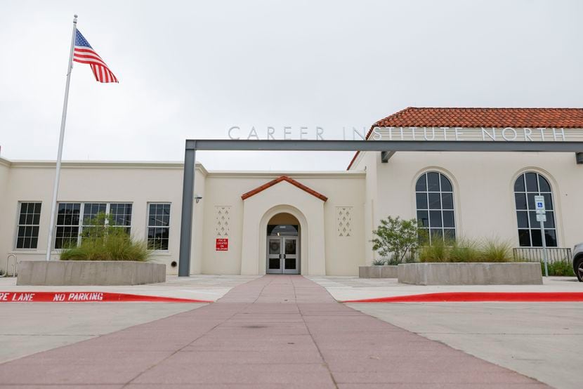 Exterior of the new facility of Career Institute North, on Thursday, Nov. 16, 2023, in Dallas.