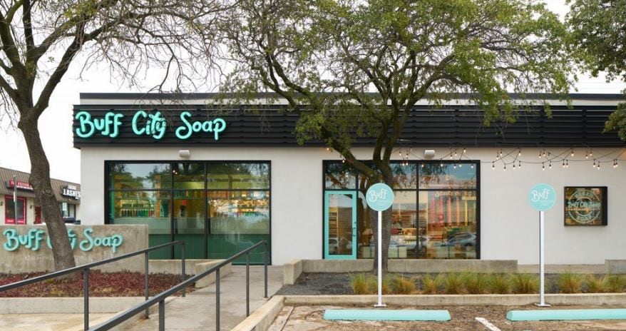 The Buff City Soap store in Snider Plaza.