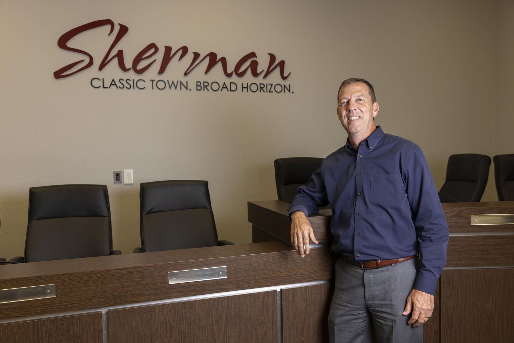 Sherman City Manager Robby Hefton said the city economic development agency served as the...