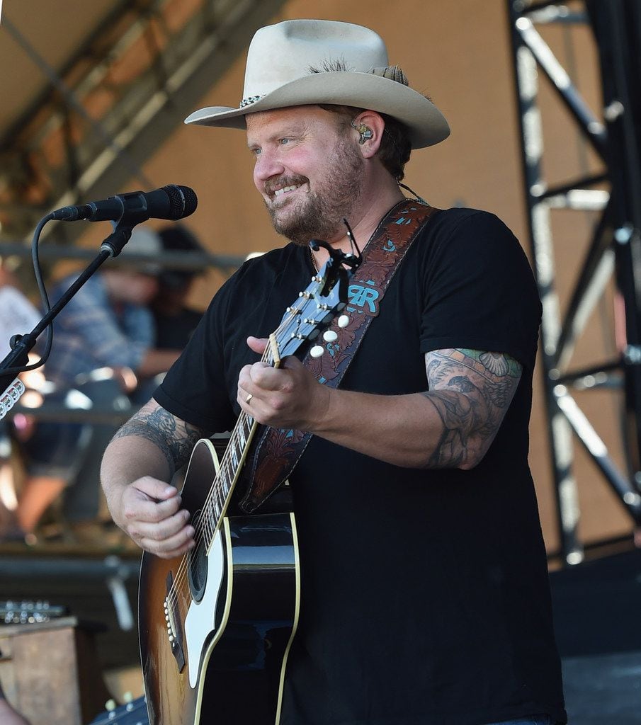 Randy Rogers  performs during the Kicker Country Stampede at Tuttle Creek State Park on June...