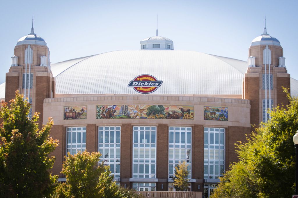Exterior view of Dickies Arena in Fort Worth on Oct. 21, 2019. (Robert W. Hart/Special Contributor)