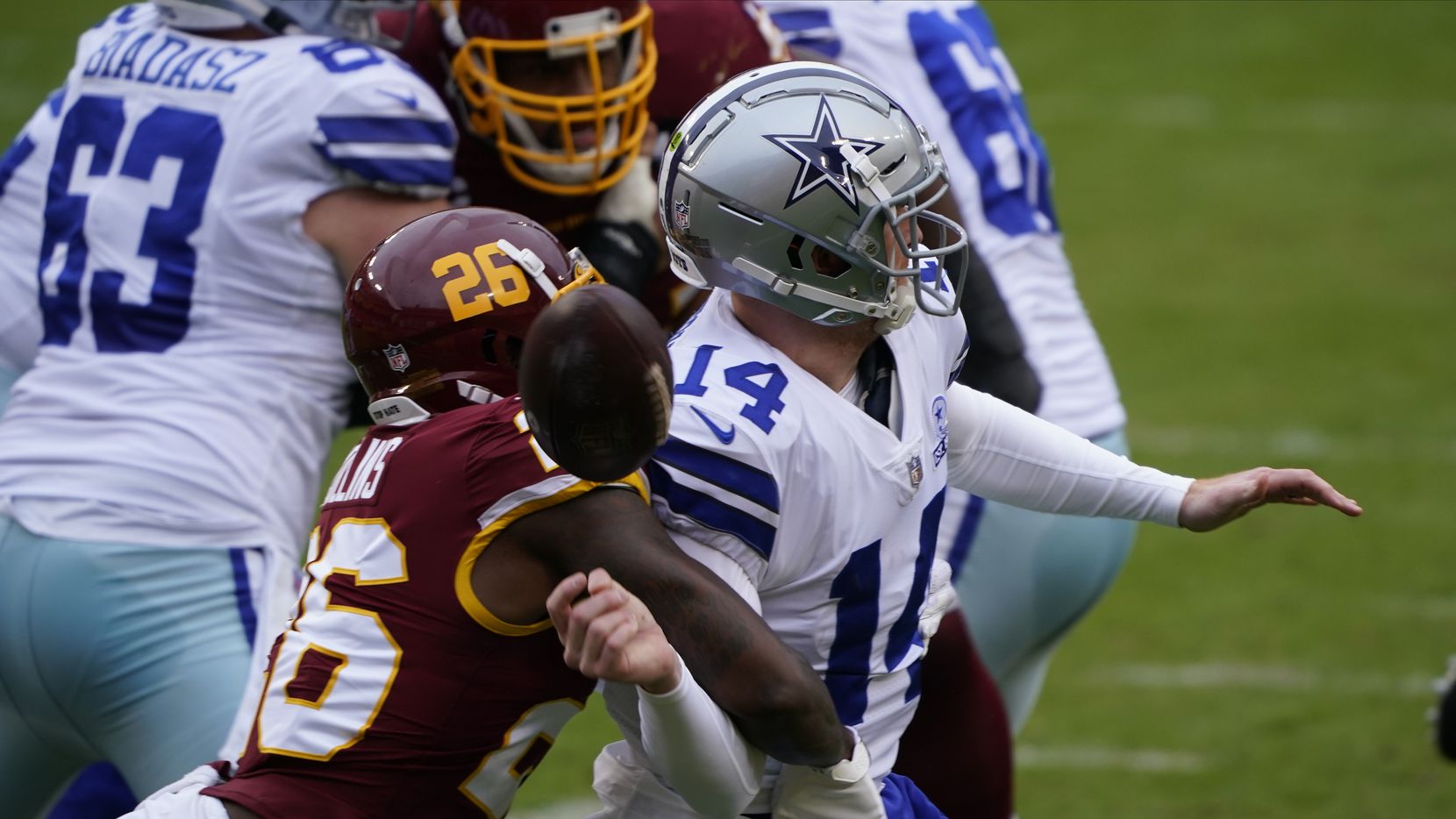 The Cowboys feared their O-line would get bullied, but somehow, the results  were even worse