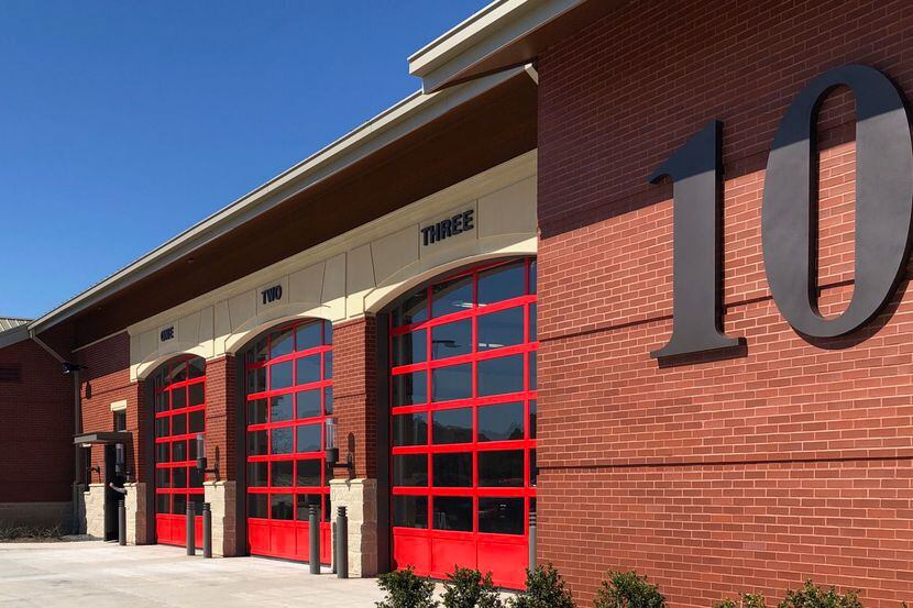The McKinney Fire Department's Fire Station 10 opened Thursday, April 2, 2020. McKinney...