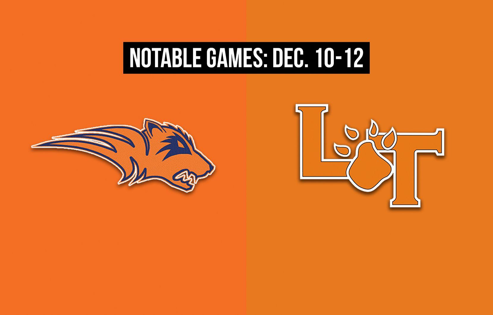 Notable games for the week of Dec. 10-12 of the 2020 season: Frisco Wakeland vs. Lancaster.