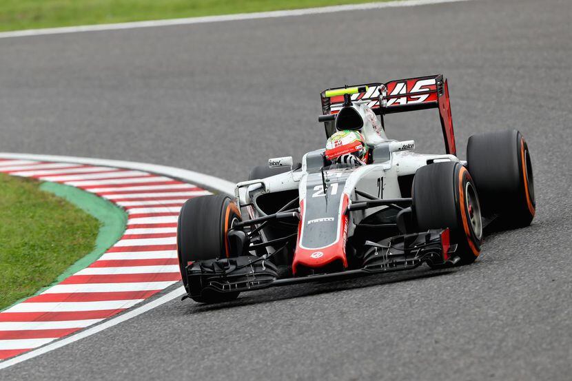El futuro del piloto mexicano Esteban Gutiérrez con la escudería Haas está en duda. (GETTY...