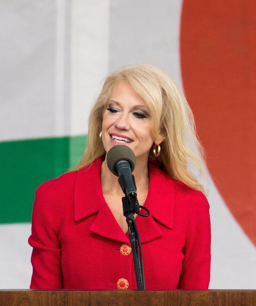 Kellyanne Conway, who managed Donald Trump's successful presidential campaign and is now a...