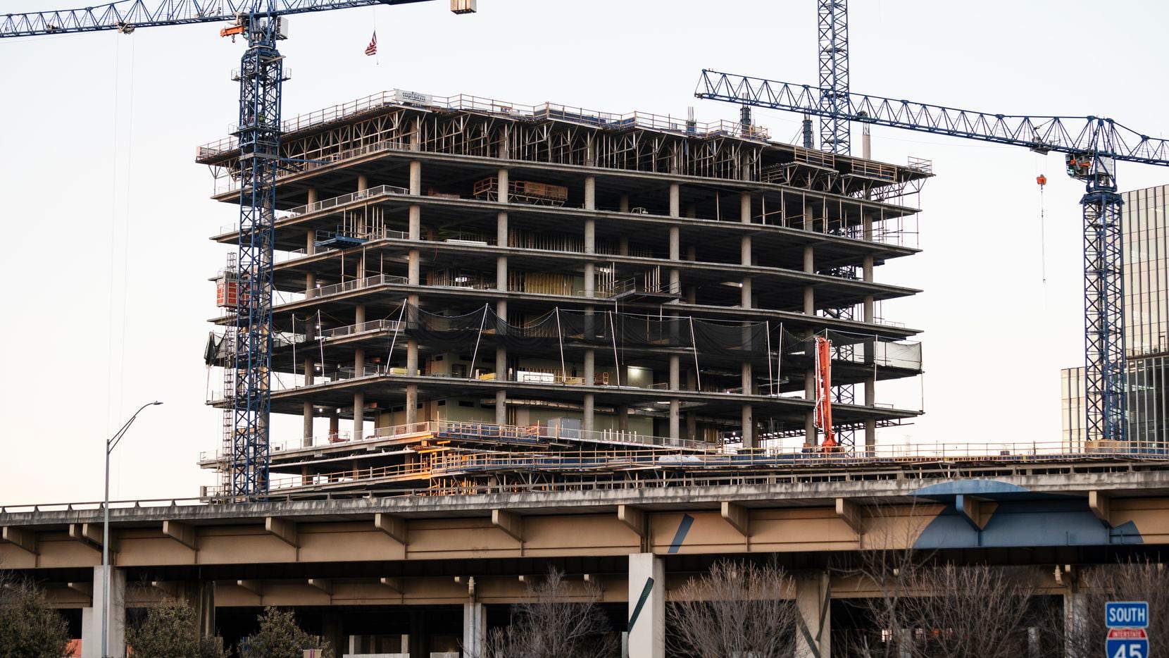 About 6.4 million square feet of office space is being built in the D-FW area.