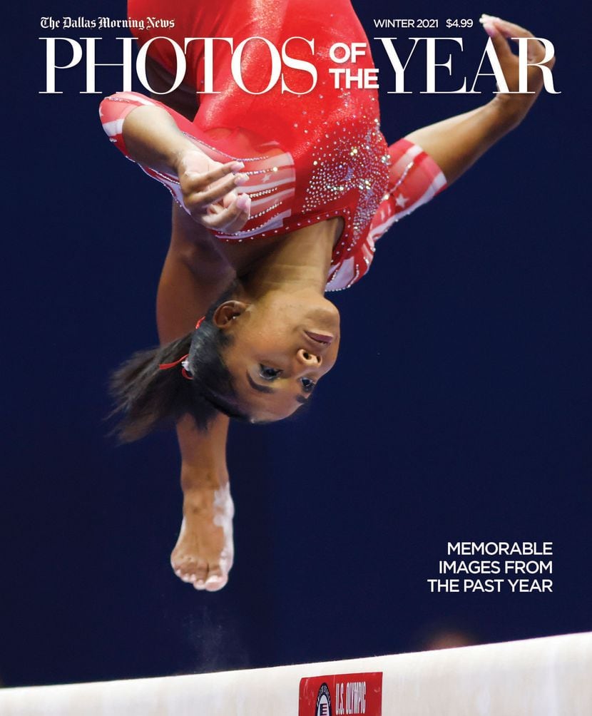 American gymnast Jordan Chiles competed on the balance beam during the women’s 2021 U.S....