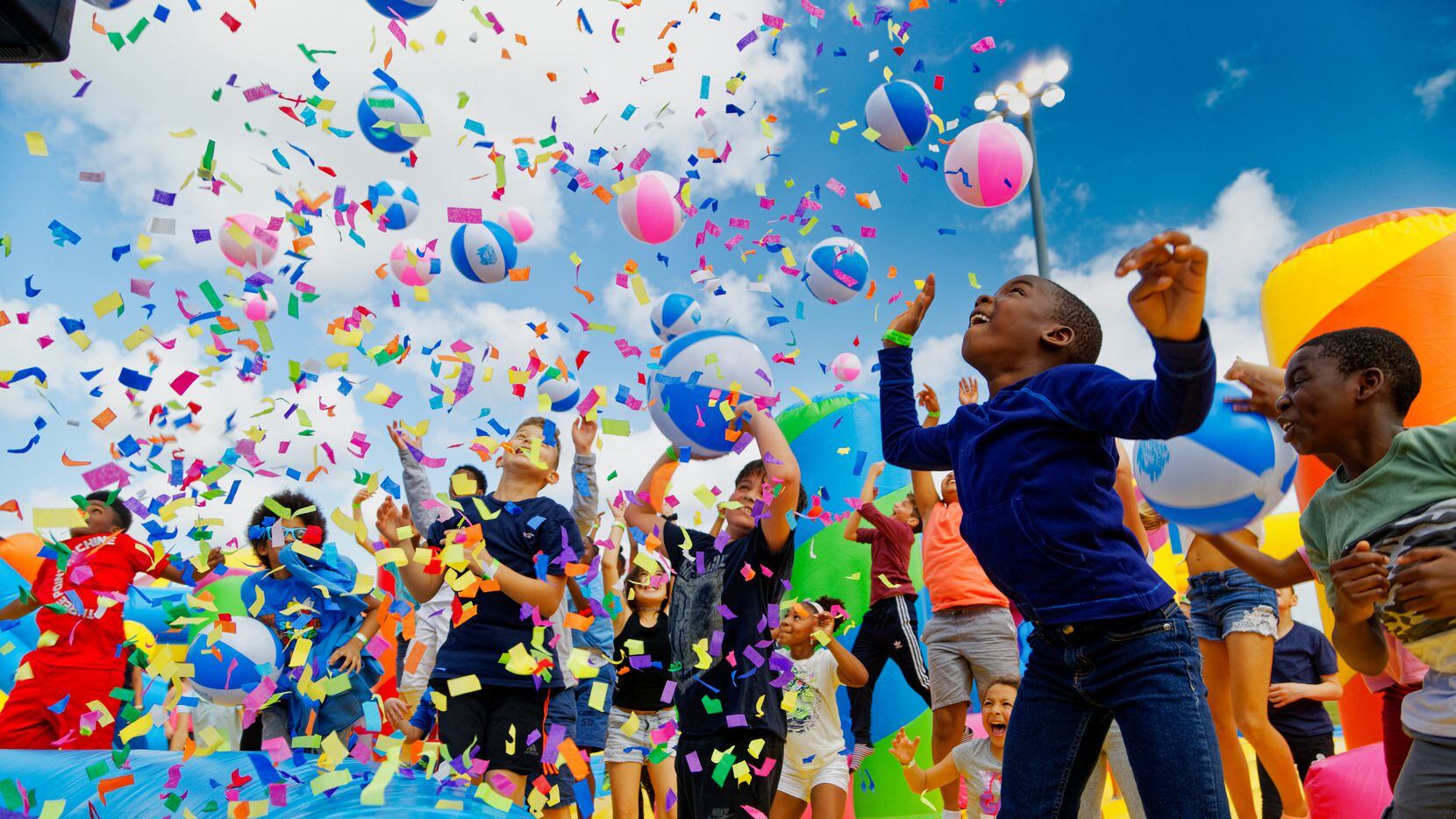 The Big Bounce America, a touring inflatable event, will be at Lone Star Park in Grand...