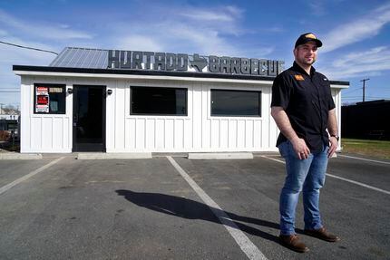 Brandon Hurtado opened his standalone barbecue joint in Arlington in February 2020. It could...