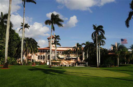La mansión de Donald Trump, Mar-a-Lago, en Palm Beach, Florida el 27 de noviembre del 2016./...