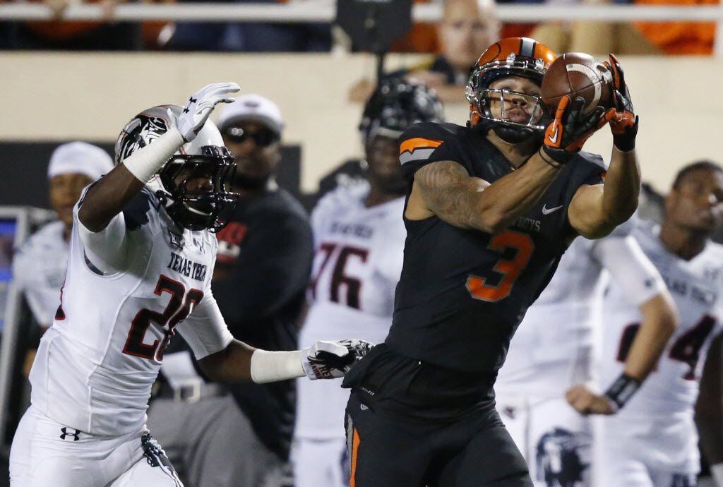 Oklahoma State wide receiver Marcell Ateman (AP Photo)