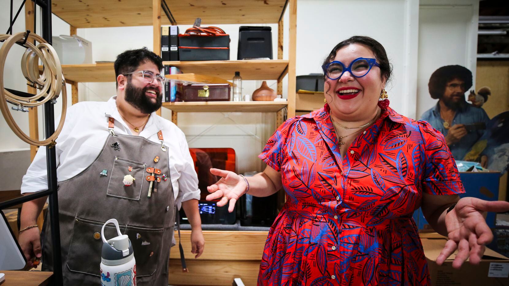 Ernie Diaz and Dorothy Villarreal chat about their arts supply thrift store Pegasus Creative...