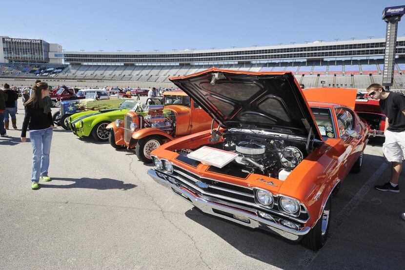Cars of all shapes, sizes and colors are on display at the Goodguys Lone Star Nationals.