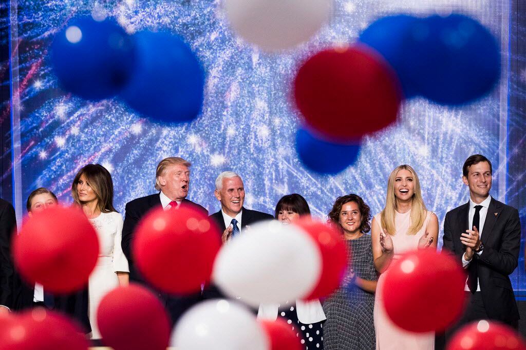 Donald Trump durante  la Convención Republicana/ AP
