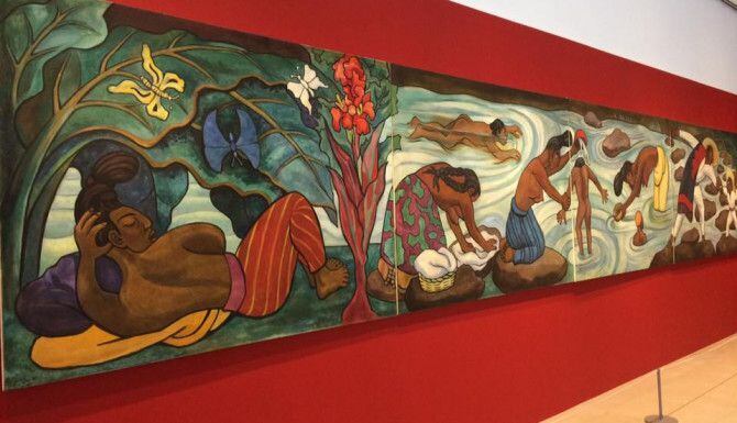 Diego Rivera – Río Juchitán. Foto AL DÍA
