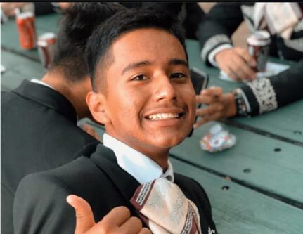 Isaac Benjamín Castañeda, de 17 años, falleció el jueves en un accidente de tránsito.