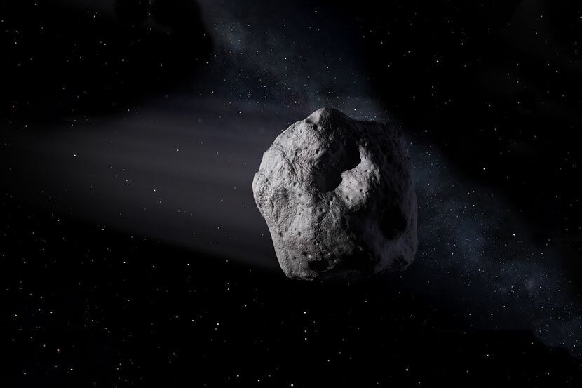 Imagen que representa el asteroide 1998 OR2