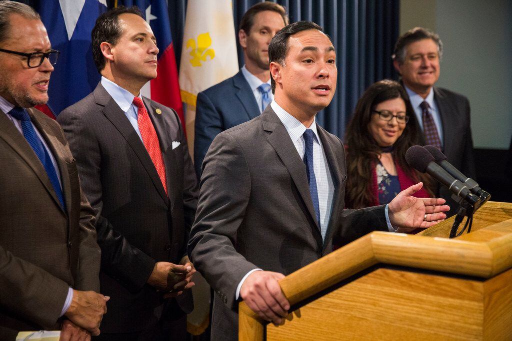 Rep. Joaquin Castro, D-San Antonio, said he has "deep concerns about fair process for asylum seekers in this piece of legislation." Castro is chairman of the Congressional Hispanic Caucus.