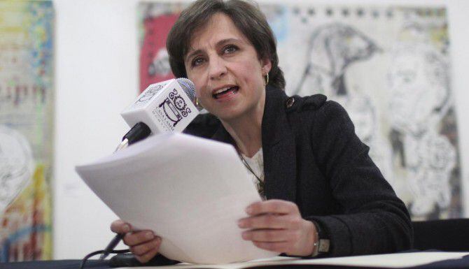 MVS despidió a la periodista Carmen Aristegui por cuestionar el despido de dos reporteros...