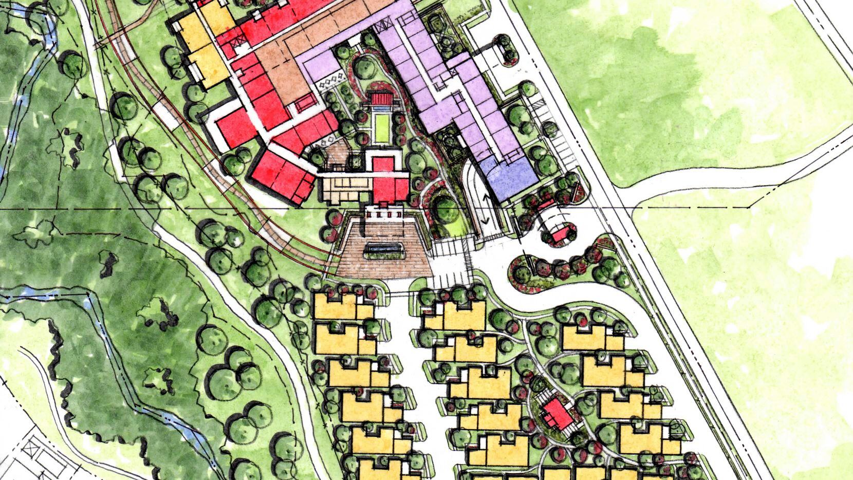 The Outlook at Windhaven residential community would include a variety of seniors housing.