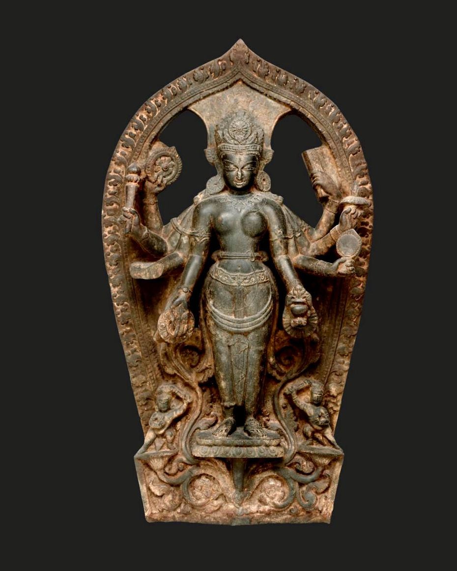 The object shown here is being returned to Nepal after the Dallas Museum of Art, the FBI and...