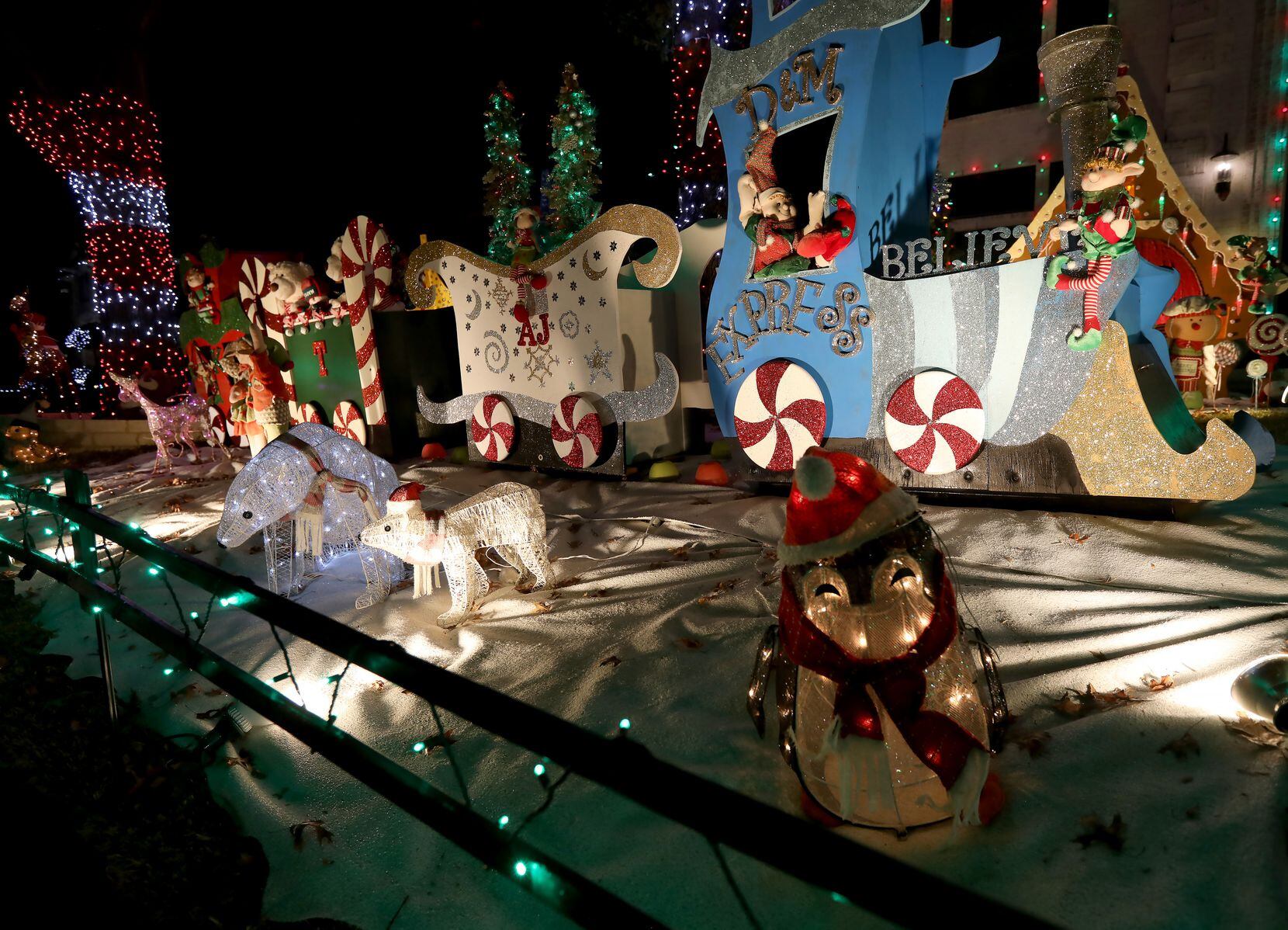 Deerfield, a northwest Plano neighborhood, is the biggest and most popular display of...
