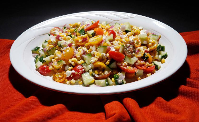 Grilled Corn Summer Salad