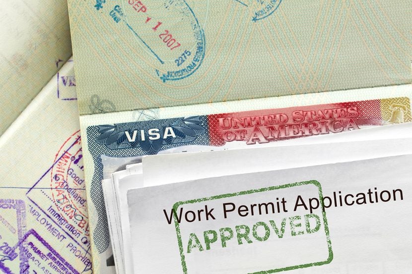 Visa de trabajo temporal para Estados Unidos. iStock

