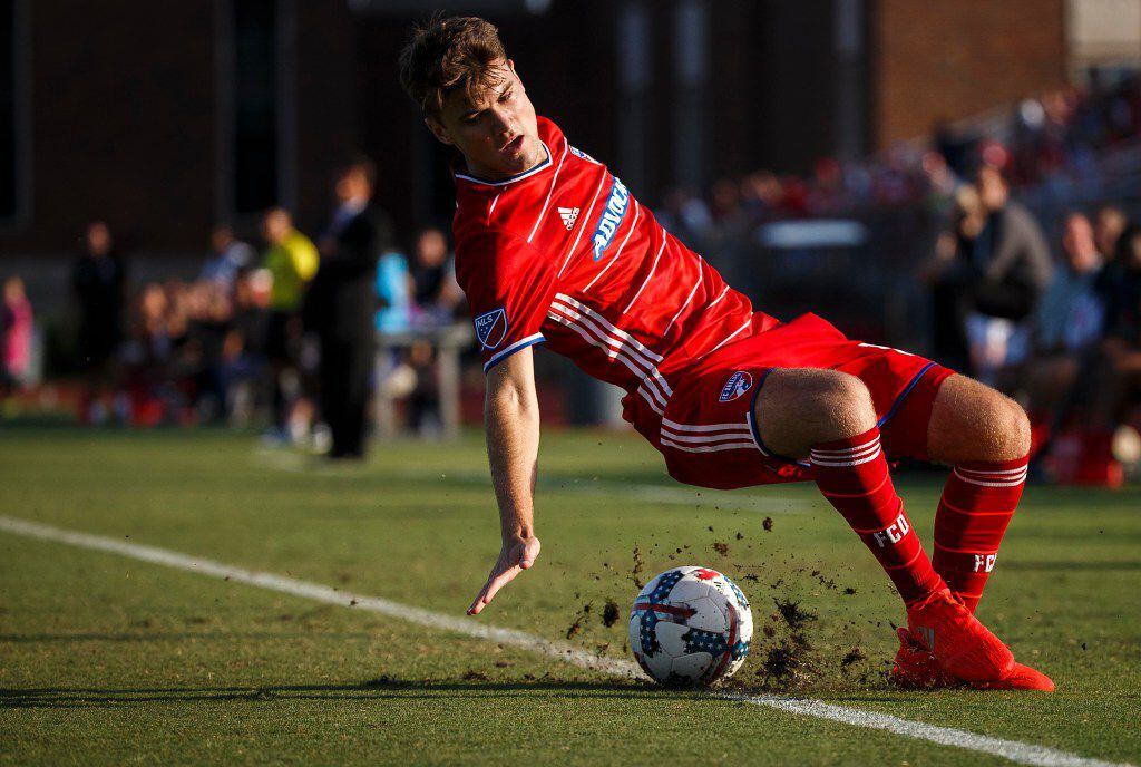 FC Dallas forward Coy Craft has made seven appearances this season while on loan to the...