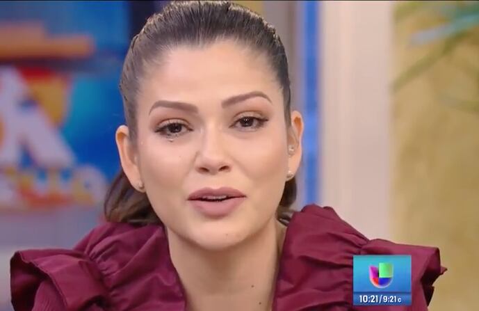 Ana Patricia ofreció una disculpa a los televidentes y a Jomari en “Despierta América”./FOTO...