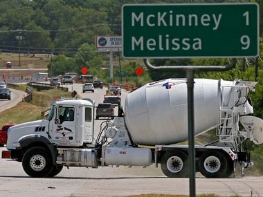 Concrete plants are fairly common in booming cities like McKinney that have a high demand...