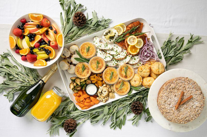 Vestals Catering has a ready-to-reheat holiday brunch package available for takeout this...